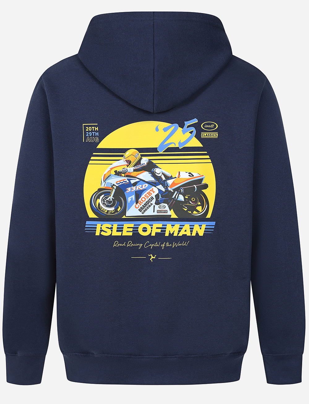 Classic TT Races Hoodie - Navy